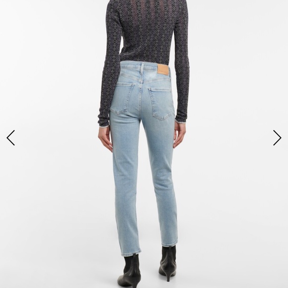 Citizens of Humanity Oivia Crop Slim Straight Jean | Size 23 | Dante - Picture 2 of 6